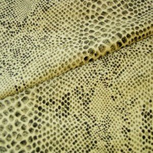 Python Cotton Velvet color Amber
